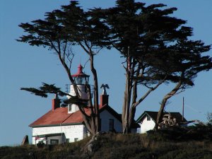 Crescent City, CA: Battery Point lighthouse