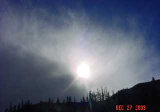 Creede, CO : Approaching snow storm