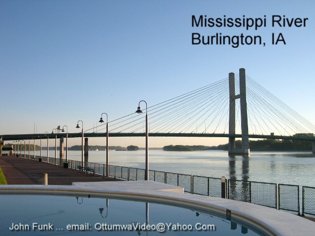 Pulaski, IA : Mississippi River, Burlington Iowa photo, picture, image