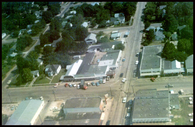Mamou, LA : 1969 Aerial View Of Mamou