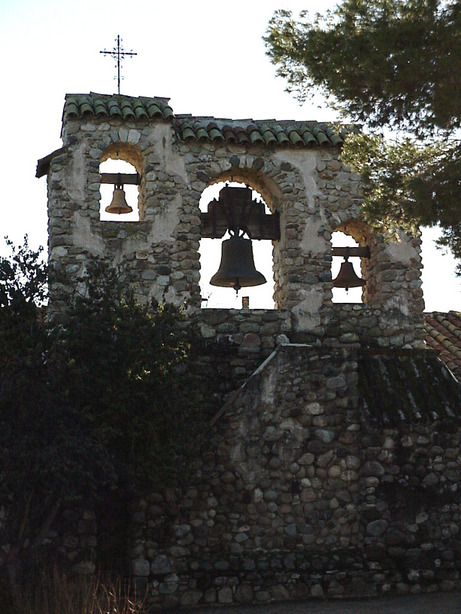 San Miguel, CA : Mission San Miguel bells are rung each evening.