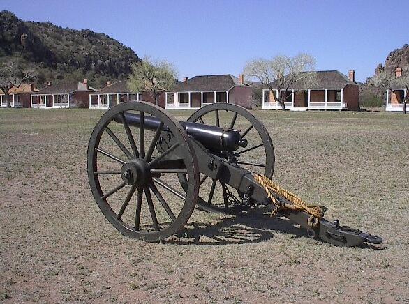 Fort Davis, TX: Cannon at Old Fort Davis
