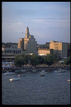 Davenport, IA : Davenport skline