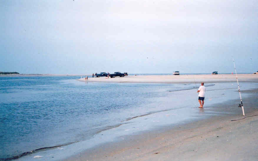 Kure Beach, NC : fishing at kure beach