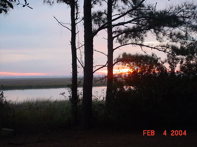Fernandina Beach, FL : Sunrise over Fernandina