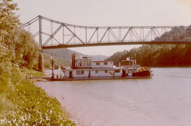 Point Marion, PA: Point Marion - Greene County Bridge - August, 1977