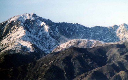Rancho Cucamonga, CA: Cucamonga Peak in the Winter Time in Rancho Cucamonga