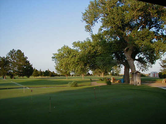 Kinsley, KS: The Kinsely Golf Club Putting Green - June 2002