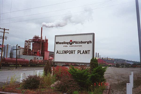 Allenport, PA: Allenport Steel Mill