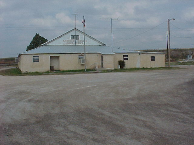 Roscoe, TX : The VFW.