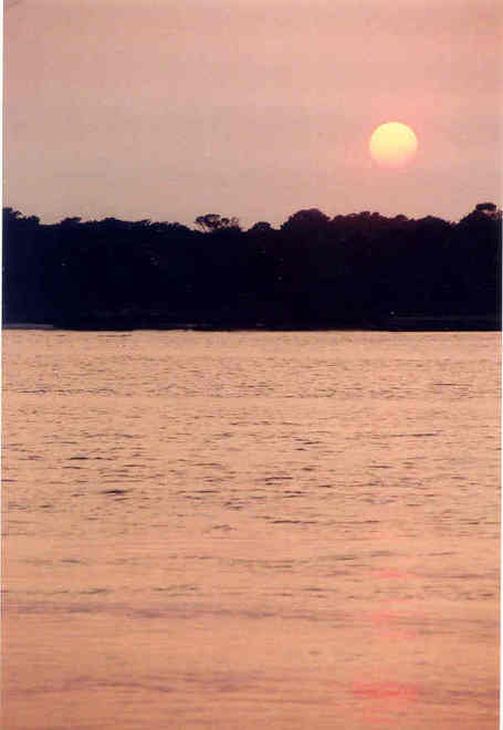 Kure Beach, NC : the sunset in nc