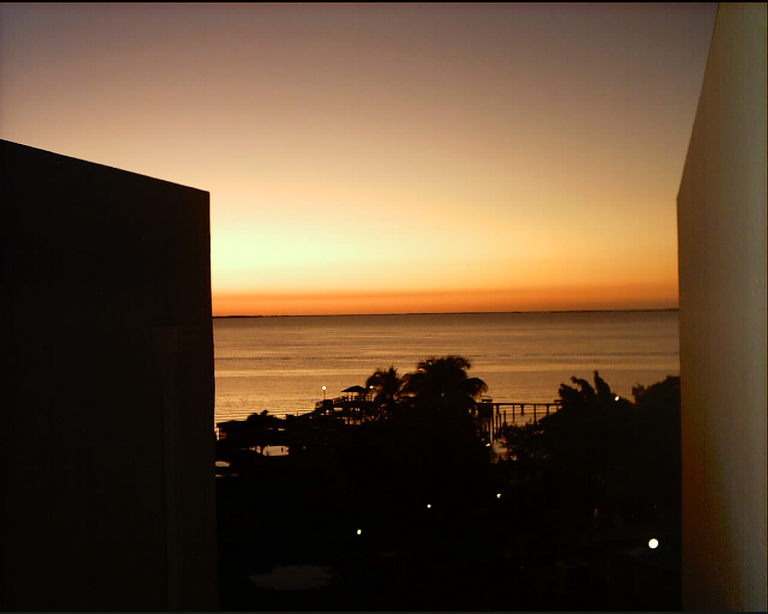 Key Largo, FL : January Sunset on the Bay side of Key Largo