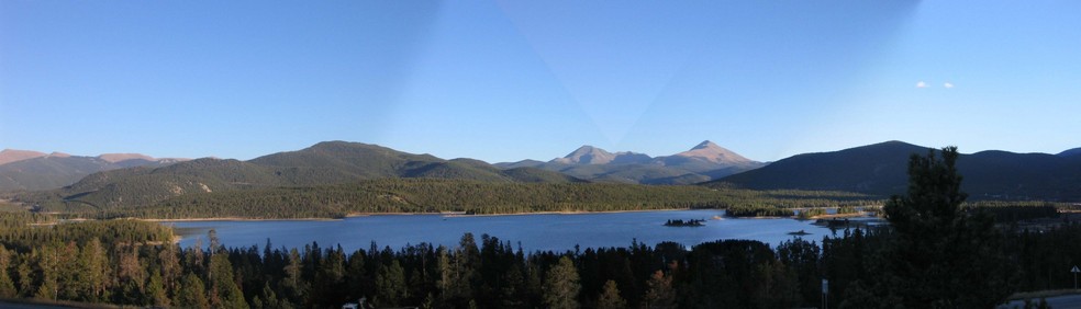 Frisco, CO : Lake Dillon Merge of Four Photos