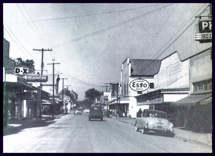 Ville Platte, LA: 1951 Downtown Ville Platte