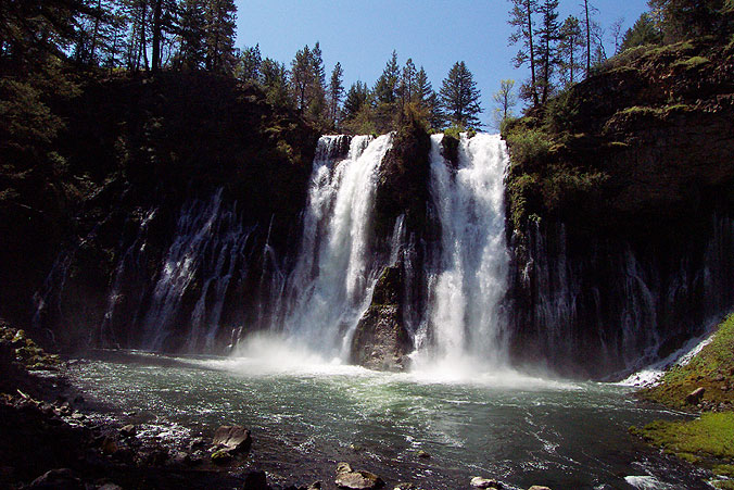 Burney, CA : The beautiful falls