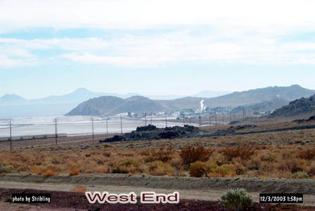 Searles Valley, CA: IMCC West End plant, in the Southern portion of Searles Valley