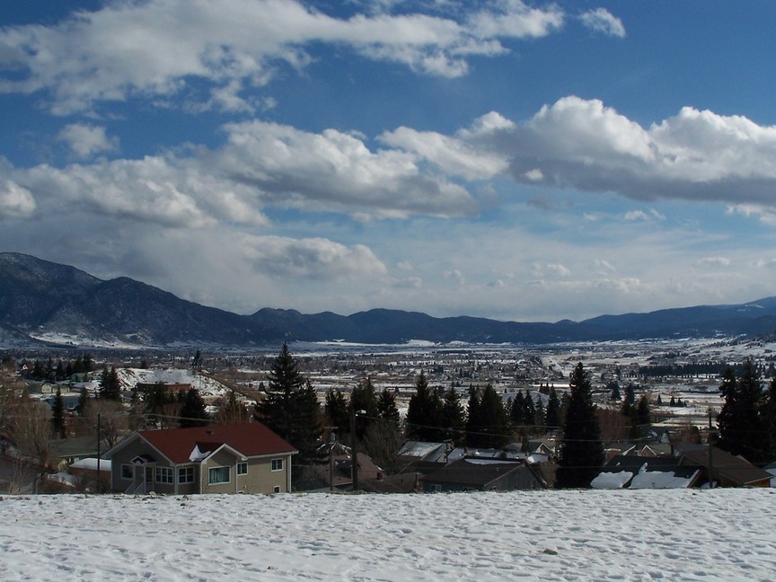 Butte-Silver Bow, MT: View Butte from Montana Tech walking path