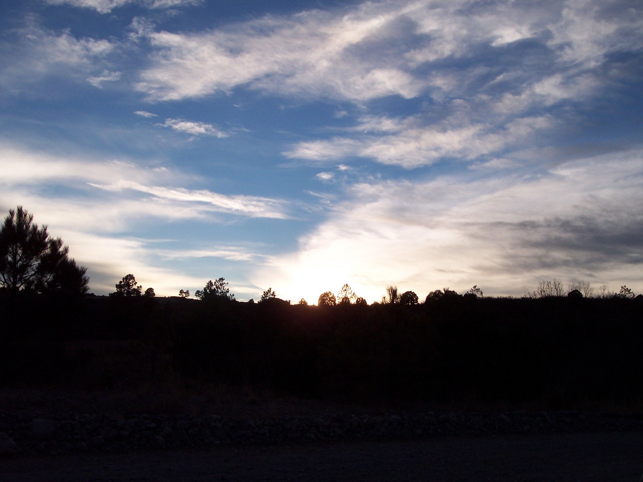 Timberon, NM Timberon's Playful Clouds Dec 22 2005 photo, picture