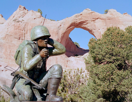 Window Rock, AZ : Code Talker