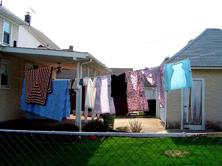 North Hempstead, NY: Vestige of the Past- Laundry Line