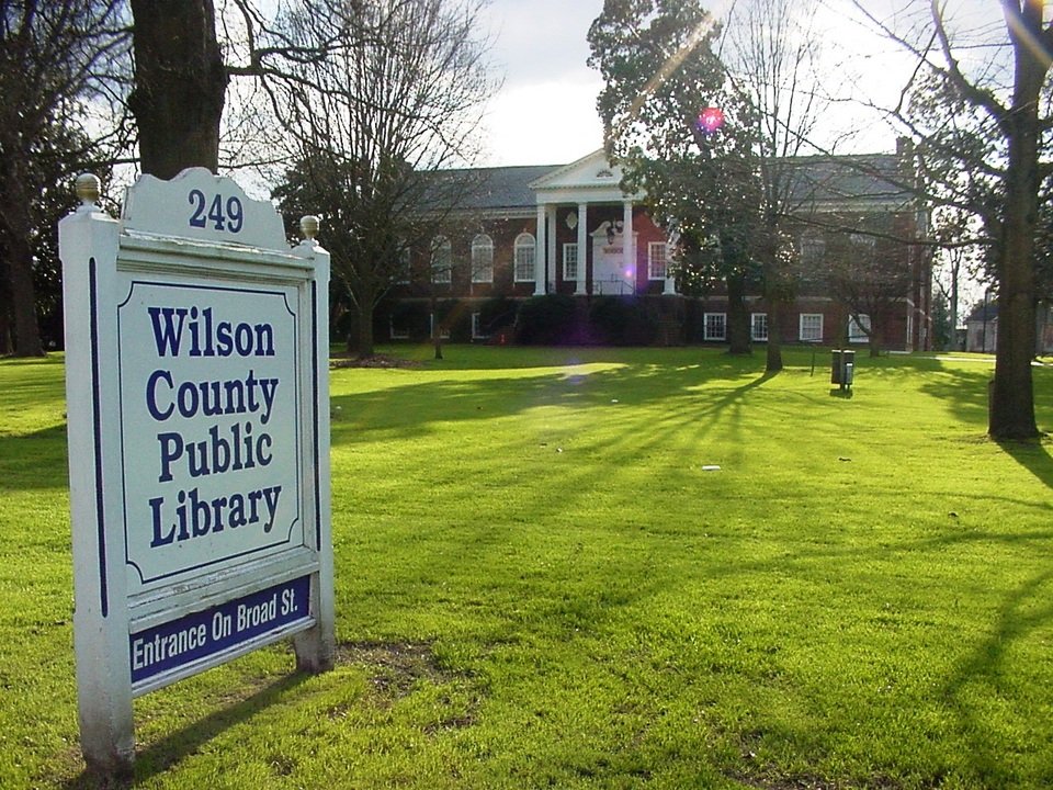 Wilson, NC: The original Wilson County Library (has had an addition put on)
