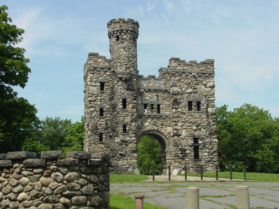 Worcester, MA: Bancroft Tower of Worcester - Built in 1900 as a Memorial