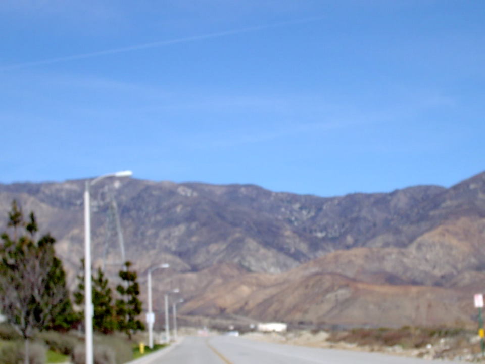 Rancho Cucamonga, CA: The Foothills from Day Creek Blvd.