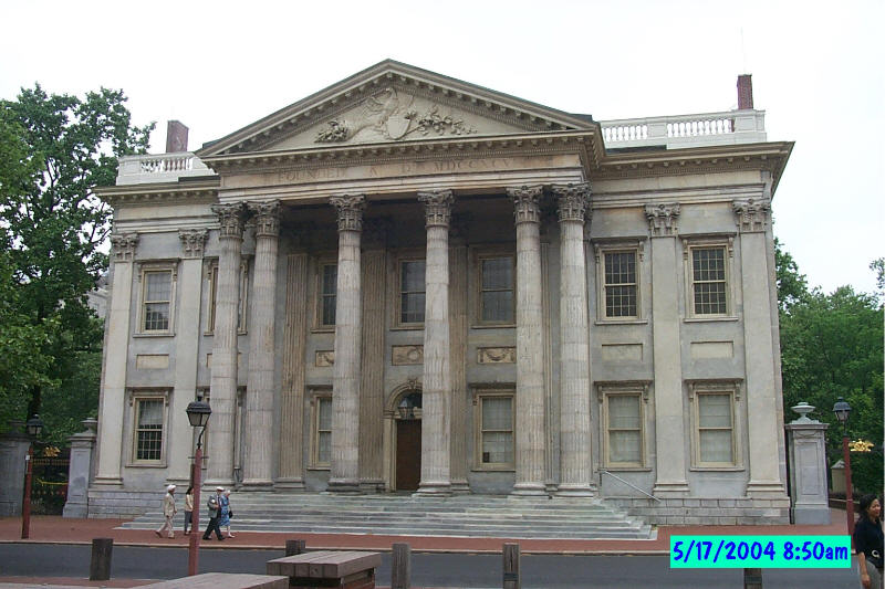 Philadelphia, PA : Society Hill. User comment: this is the home of the Civil War Museum