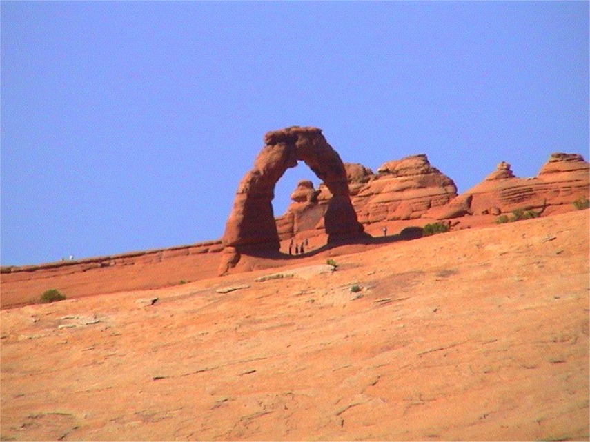 Moab, UT: Delicate Arch, Arches National Park near Moab, UT