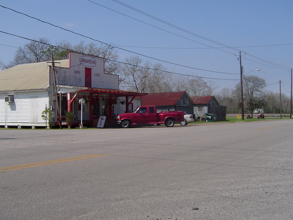 Liverpool, TX : Looking North on Hwy 192 in Liverpool, TX photo