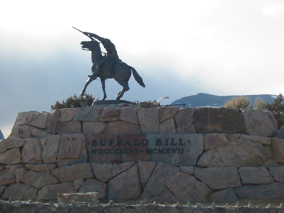 Cody, WY Buffalo Bill Statue at the Buffalo Bill Historic Center