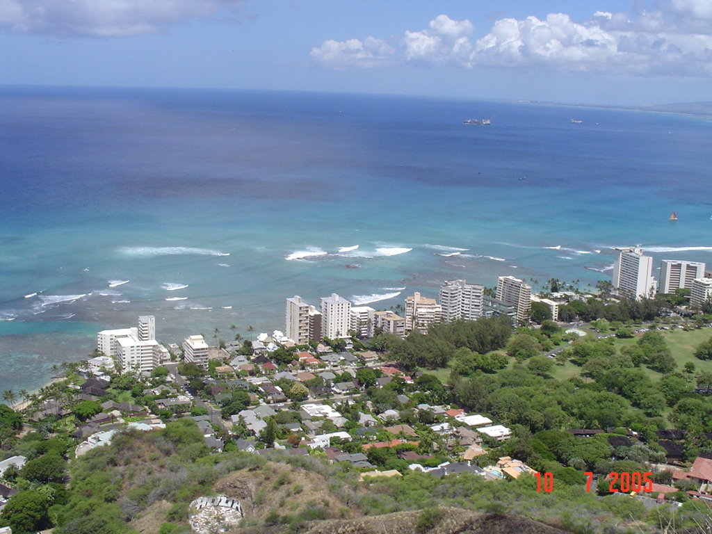 Honolulu, HI : DIAMOND HESD BEACH PARK