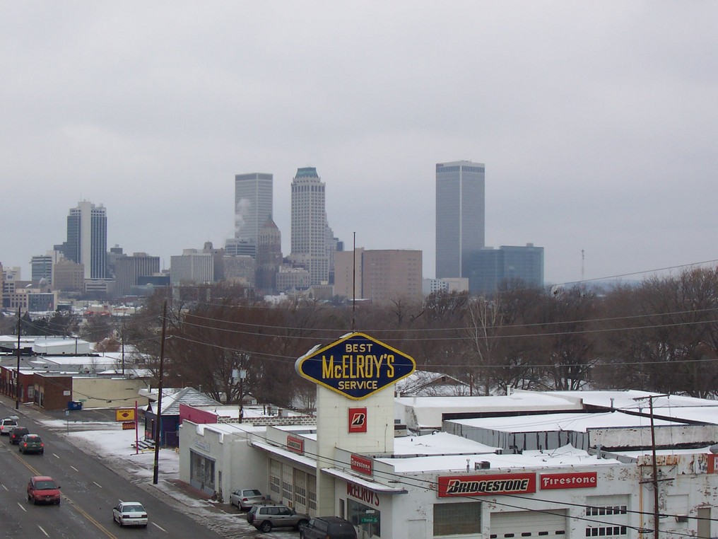 Tulsa, OK Tulsa after February snow photo, picture, image (Oklahoma