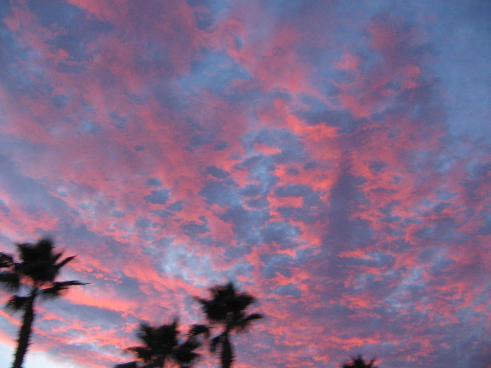 Bermuda Dunes, CA : sunset over Bermuda Dunes