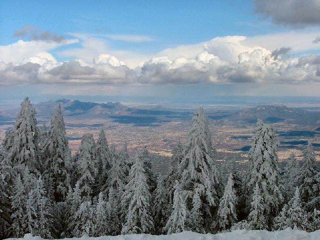 Albuquerque, NM : Overlooking Albuquerque from Sandia Peak NM