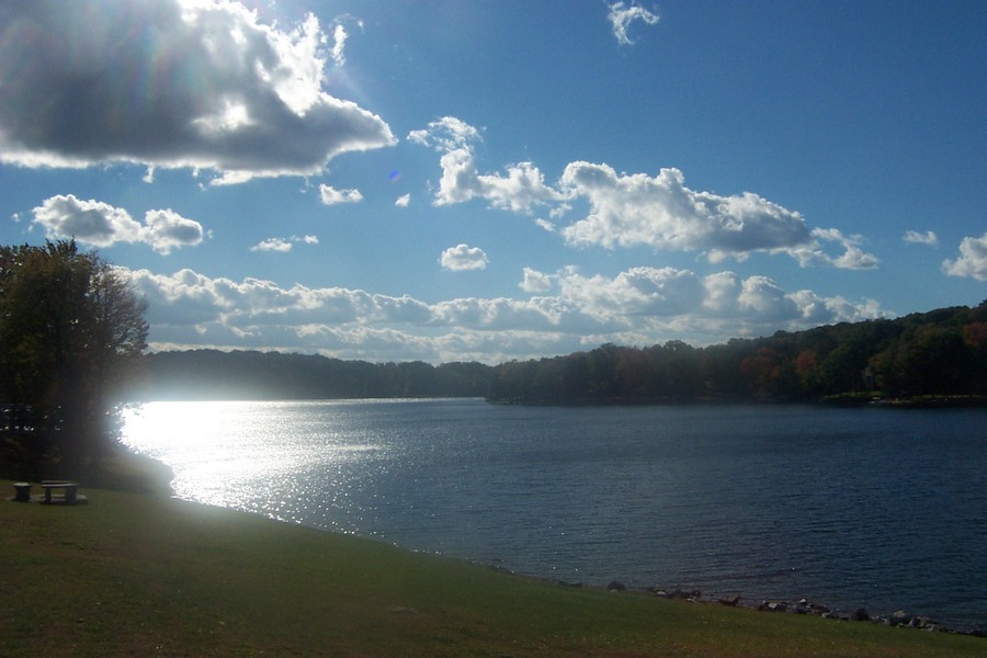 Treasure Lake, PA: The beautiful lake.