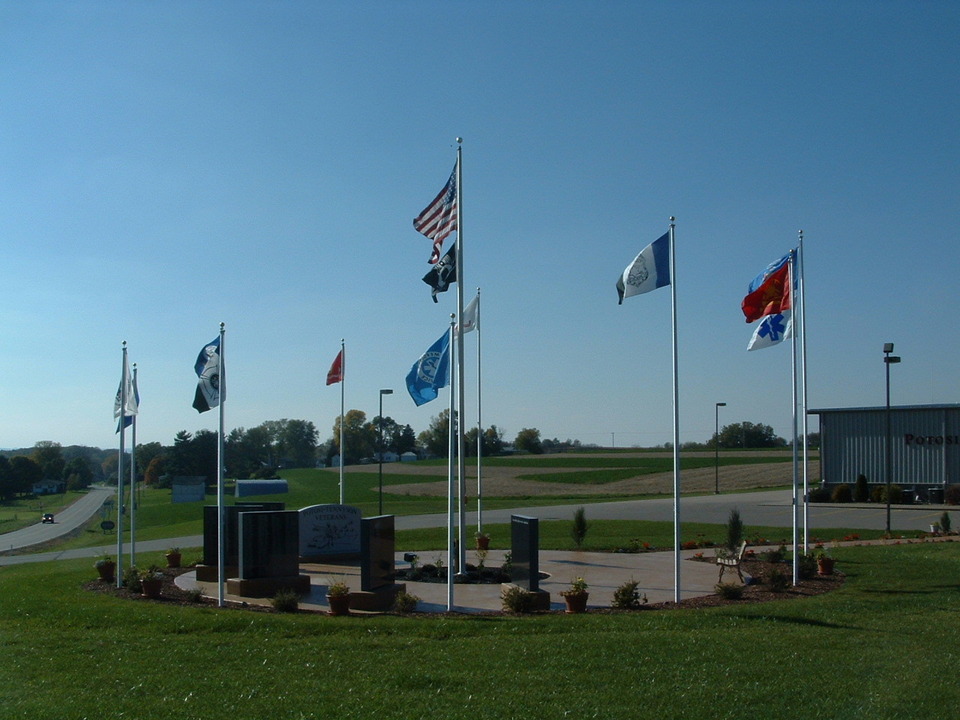 Potosi, WI Potosi WI Veterans Memorial photo, picture, image (Wisconsin) at
