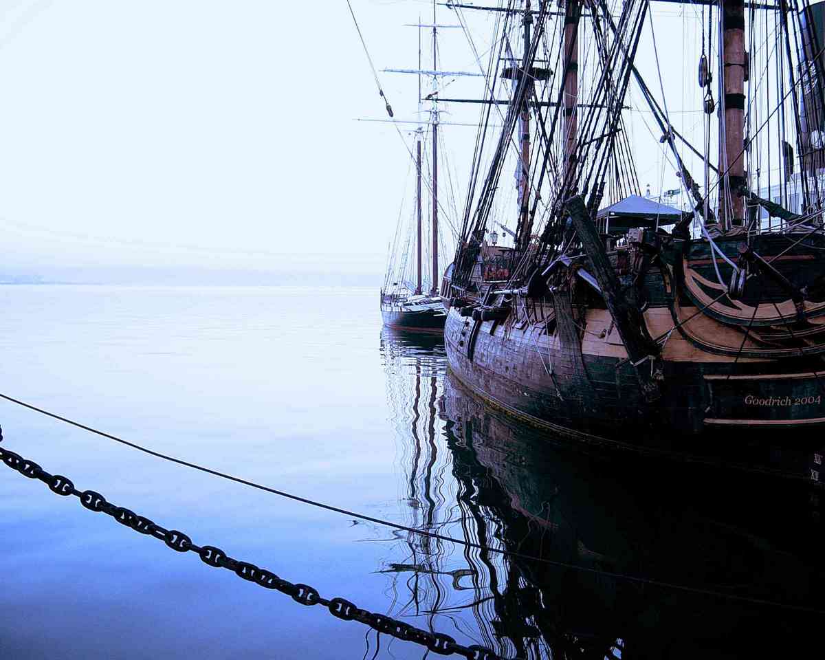 Lakeside, OR Old Ships Waiting photo, picture, image (Oregon) at city