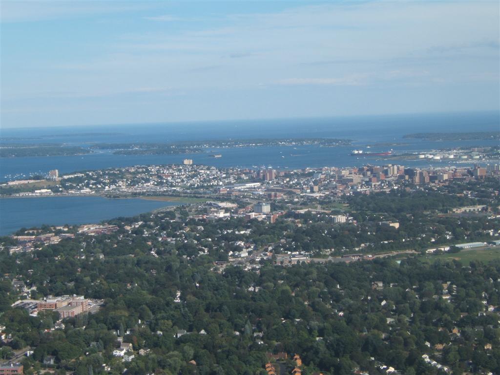 Portland, ME: Portland Area from the Air