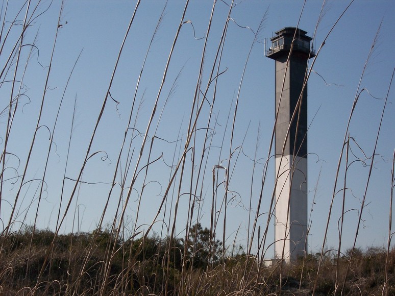 Sullivan, SC : Sullivan's Island lighthouse taken from  the beach