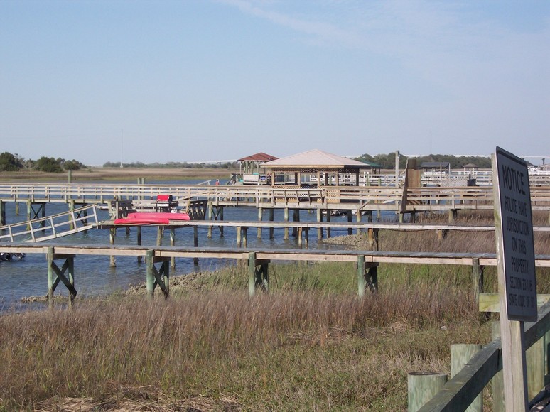 Isle of Palms, SC : Intracoastal Wateray on the Isle of Palms
