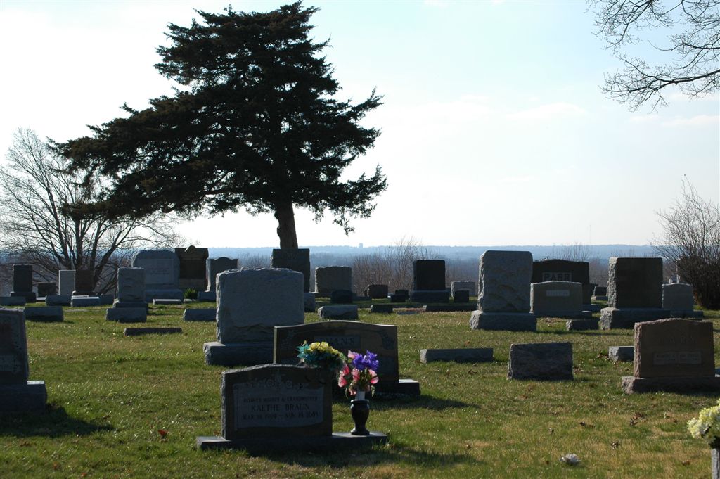Blue Springs, MO: View from Blue Springs Cemetery