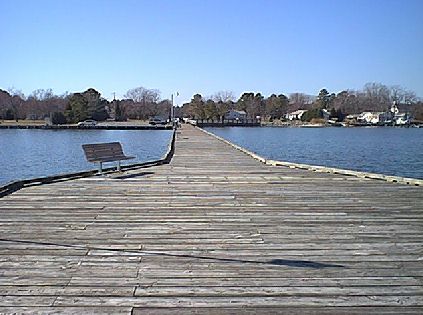 Stevensville, MD : Romancoke Pier in Stevensville (Kent Island)
