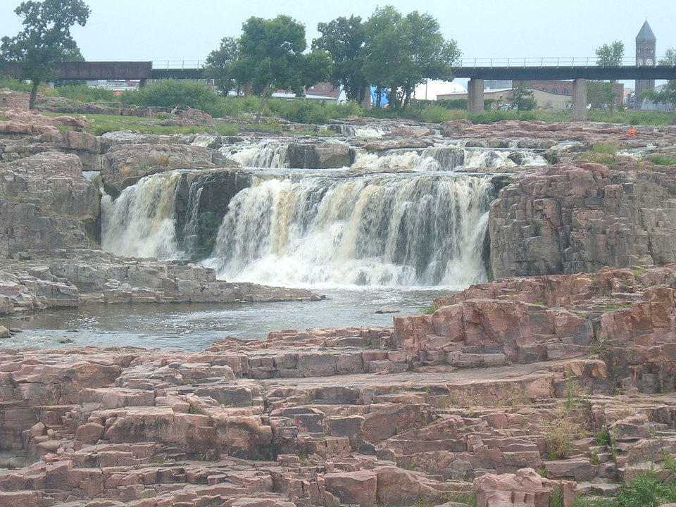 Sioux Falls, SD: the Big Falls of the Sioux River