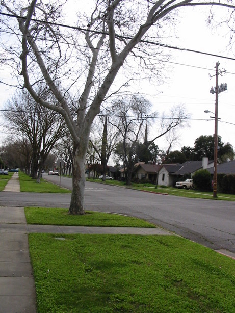 Merced, CA : Merced near Amtrak station