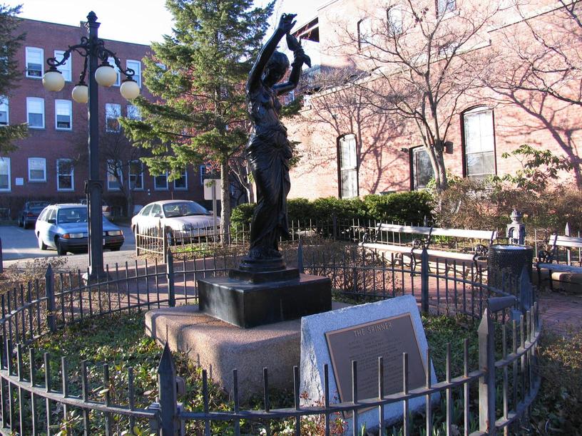 Turners Falls, MA The spinner statue photo, picture, image