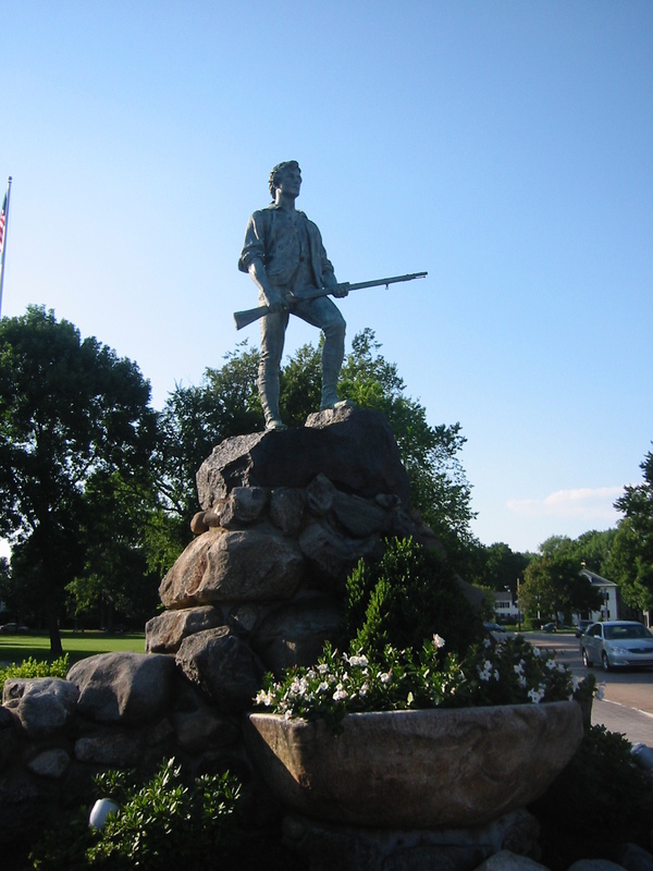 Lexington, MA: Minuteman statue