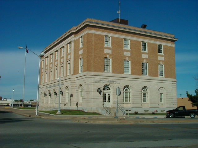 Lawton, OK : The federal building and courthouse