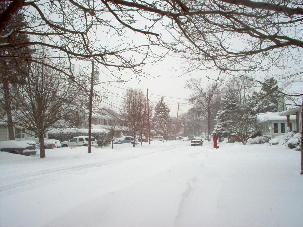 Baldwin, NY: Willard Avenue Blizzard Winter 2006