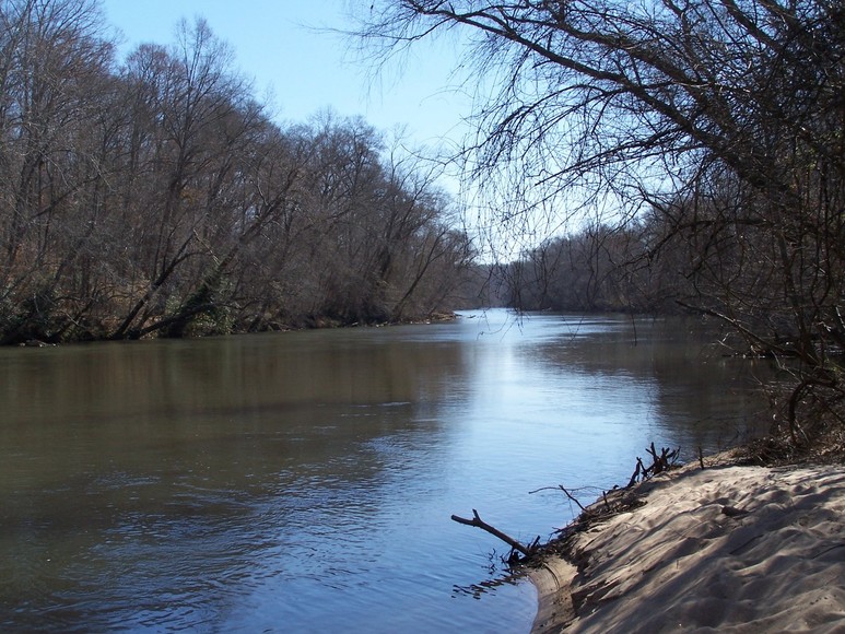 Lowell, NC : This is a picture of the South Fork River in Lowell, NC